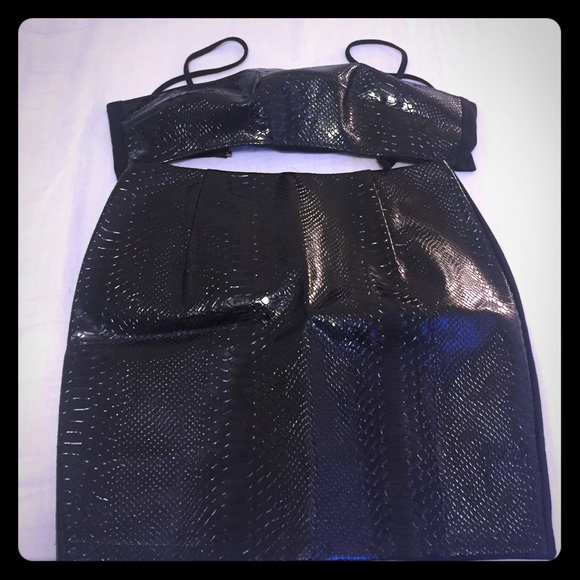 Bralet and skirt