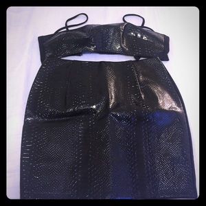 Bralet and skirt