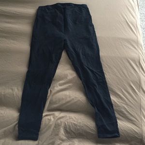 Black maternity leggings