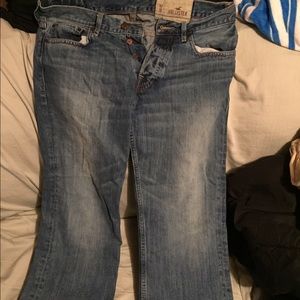 Mens Hollister boot cut jeans