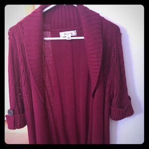 Pink/purple cardigan