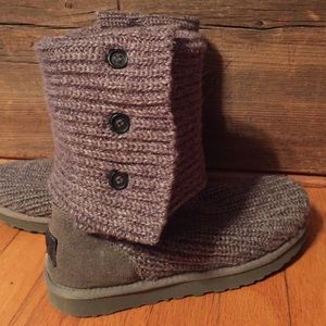 UGG "Cardy" Classic Knit Boots