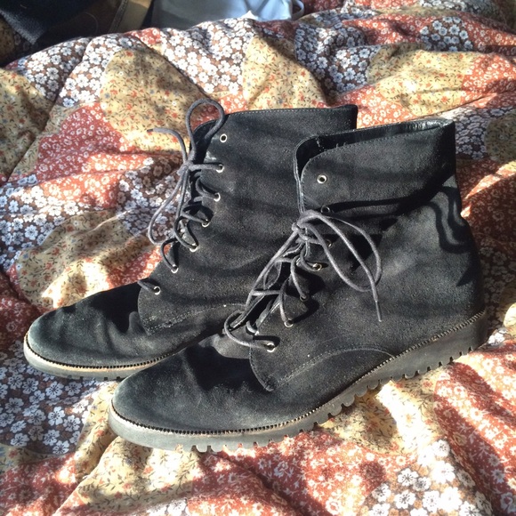 Salvatore Ferragamo suede leather booties