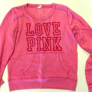 Pink sweatshirt
