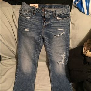 Mens Hollister slim straight jeans