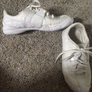 Size 4.5 infinity cheer shoes