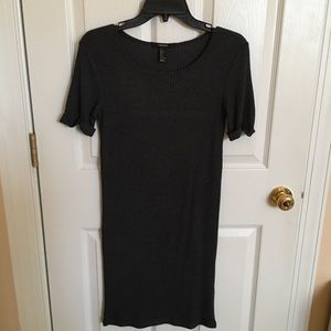 NWOT Ribbed Knit Midi Dress