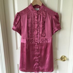 Motherhood Maternity pink top