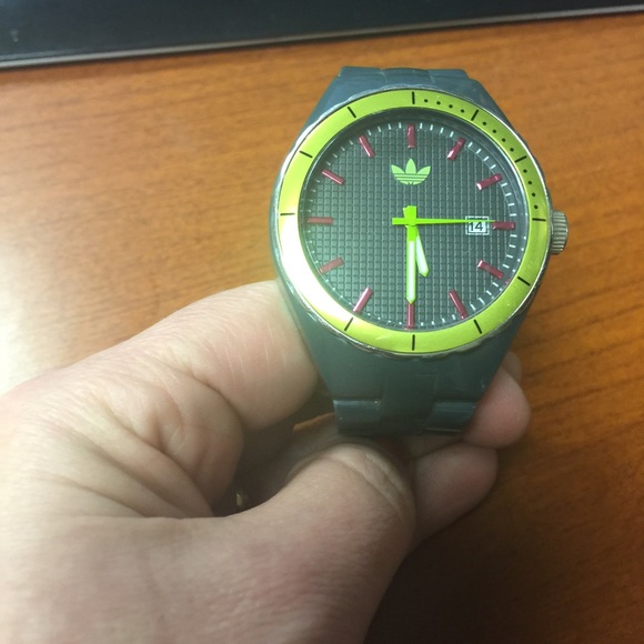 Adidas waterproof watch