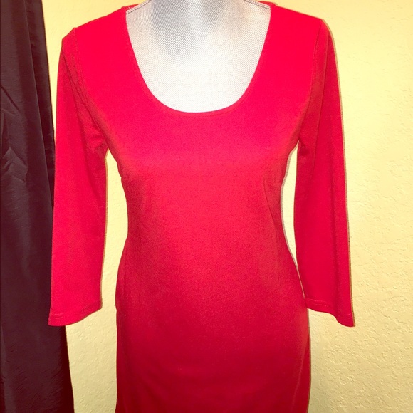 Red Tube Dress
