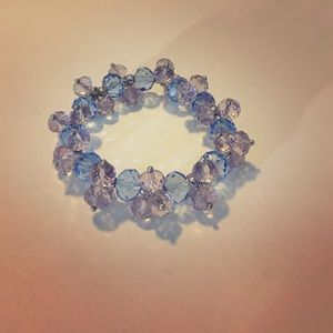 Lavender beaded bracelet