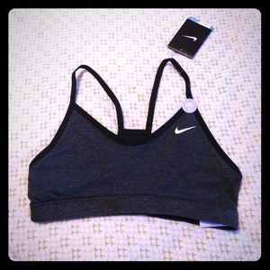 Nike Black/Grey Reversible Sports Bra