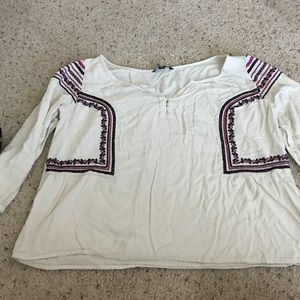 American eagle  3/4 shirt