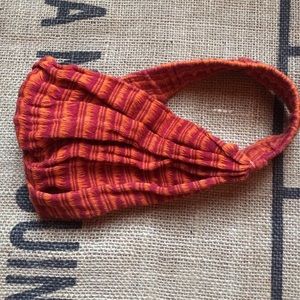 Orange tribal headband
