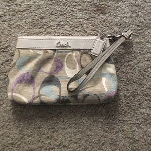 Authentic Coach wristlet