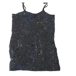 Sequin tank top