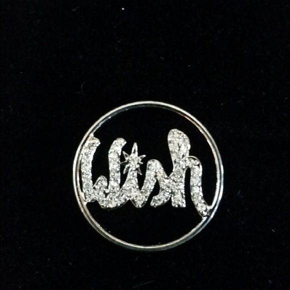 Origami Owl "Wish" window plate