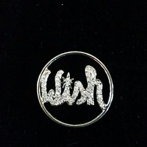 Origami Owl "Wish" window plate