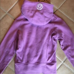 Purple Lululemon Scuba Jacket Size 6