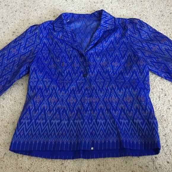 Blue cover up