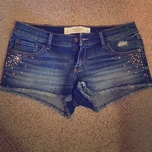 Abercrombie and Fitch jean shorts
