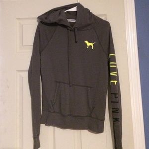 pink Victoria's Secret hoodie