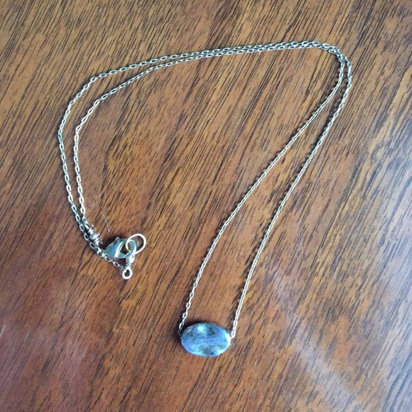 Gold and silver necklace