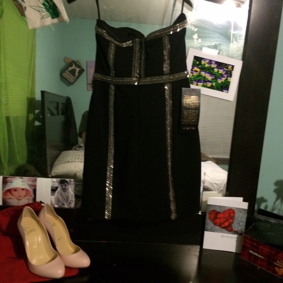 Bebe mini sparkle party dress - Picture 2 of 4