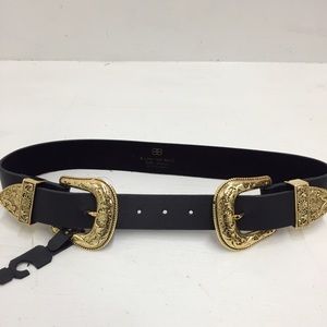 B-Low the Belt original double buckle belt