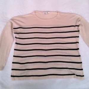 striped long sleeve top