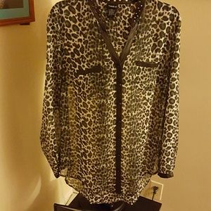 Leopard Blouse