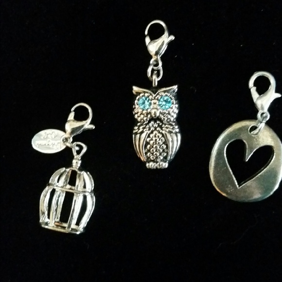 3 Origami Owl dangles