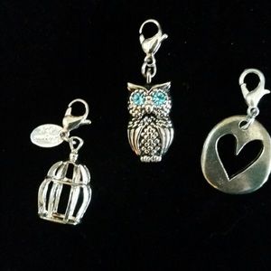 3 Origami Owl dangles