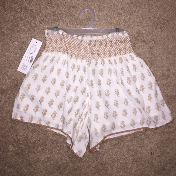 NWT Paisley Soft Shorts