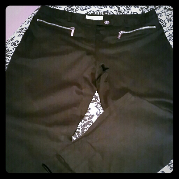 Michael Kors Black Size 10 Capri