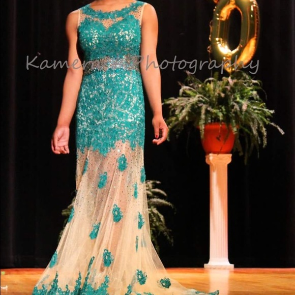 Prom/Pageant Dress - Picture 2 of 3