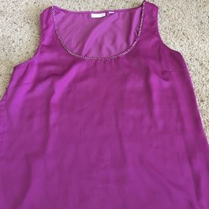 Purple dressy shirt