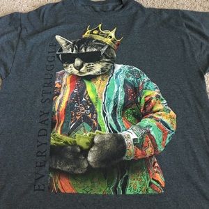 Cool cat shirt got lots of complements