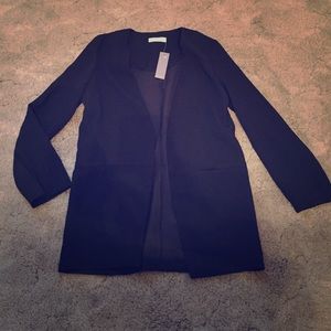 Sophie Rue Black Blazer/ Cardigan - Size Large NWT