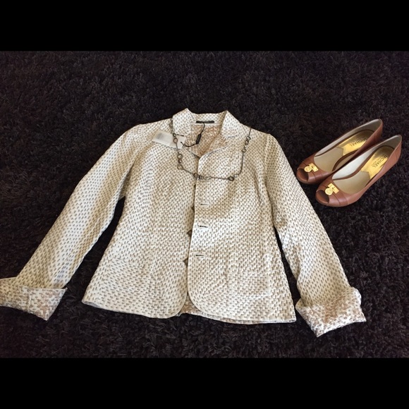 Tahari reversible blazer
