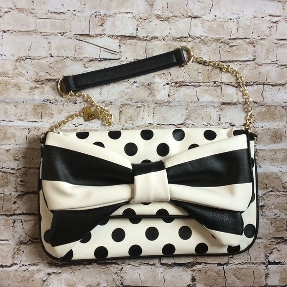 Betsey Johnson Handbags - Betsy Johnson Dots enough shoulder bag