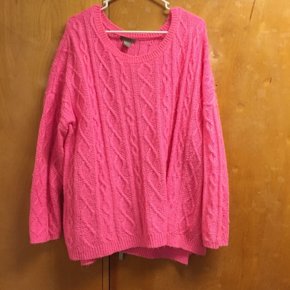 Pink sweater