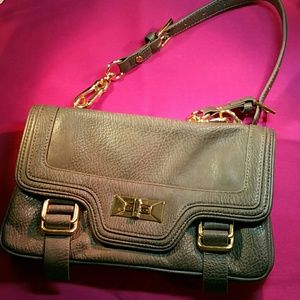 Dark gray Olivia + joy shoulder bag