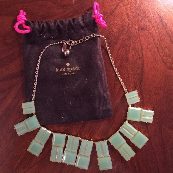 Kate Spade Sea Green necklace