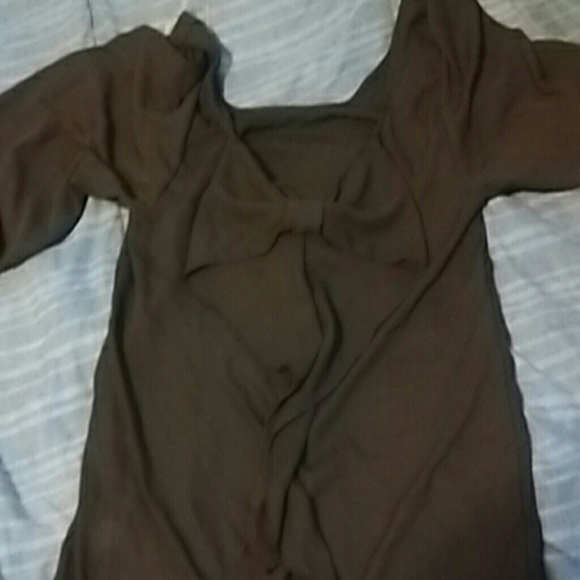sheer black shirt