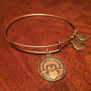Alex and Ani Gold Bracelet - Claddagh