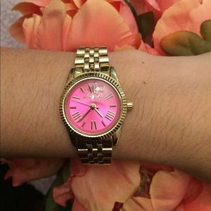 Michael kors watch pink gold mk3270