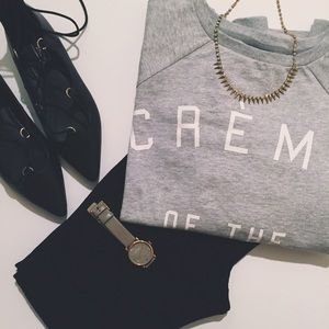 Topshop Fancy D-Ring Ghillie Flats