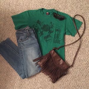 Ghost x Stüssy Green Tee