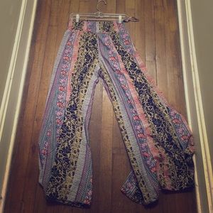 Flowy, Earthbound palazzo pants